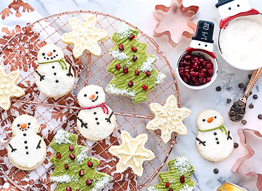 Zevia Cream Soda Christmas Cookies