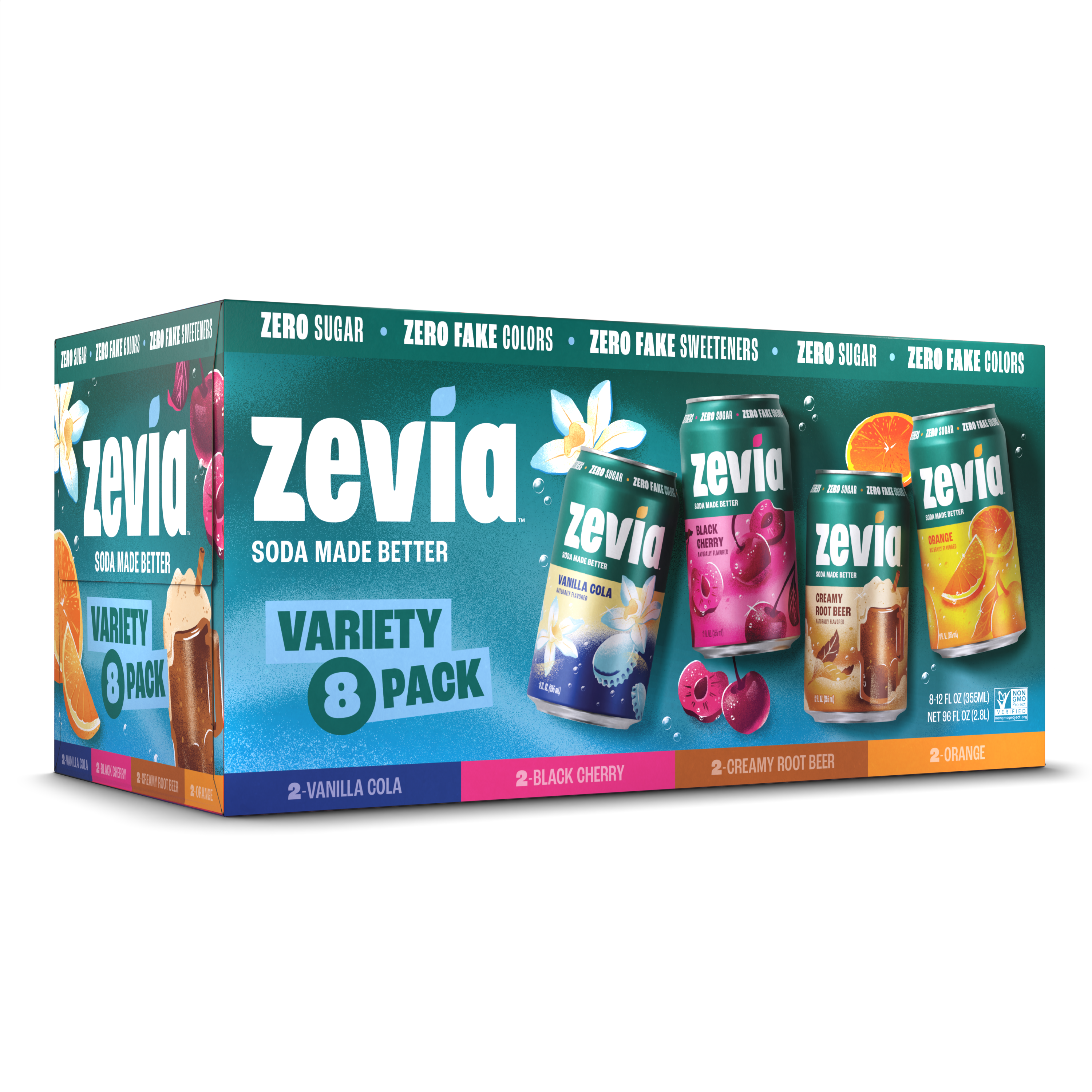 4 Flavor Classic Soda Variety Pack