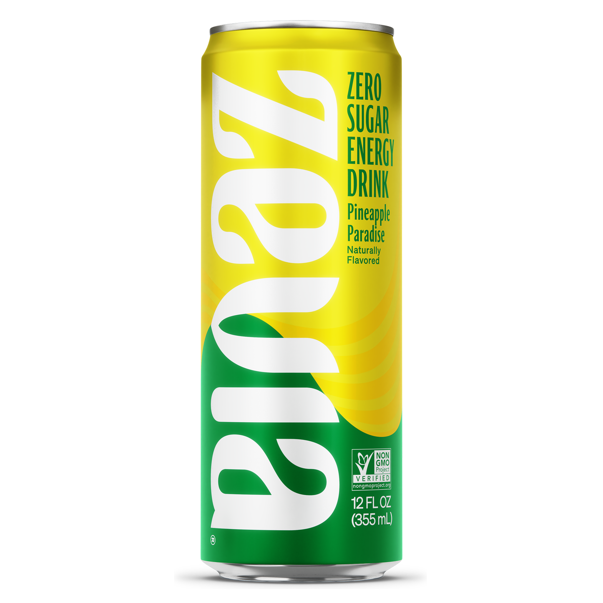 Zevia Pineapple Paradise Energy | Zero Sugar, Zero Calories