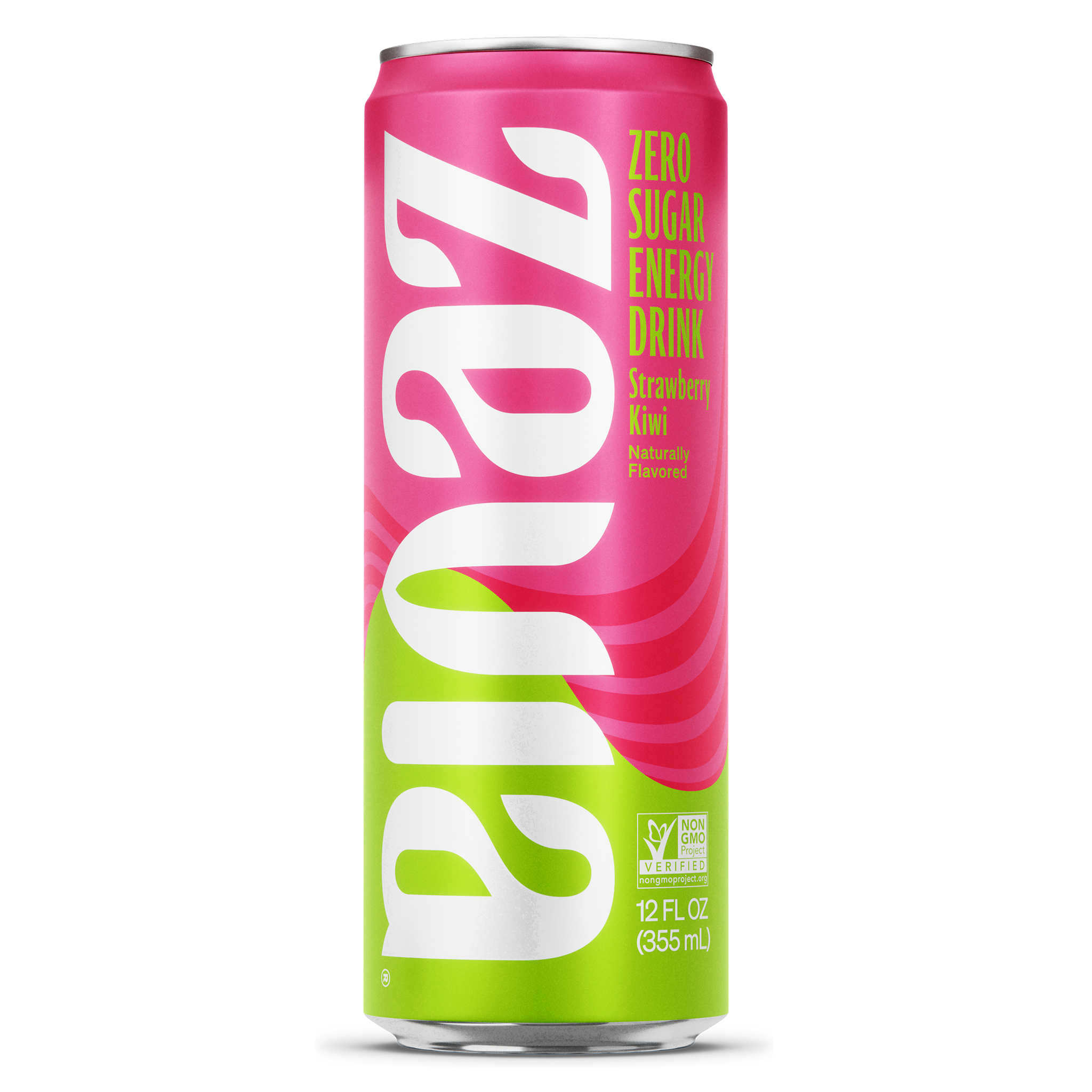 Zevia Strawberry Kiwi Energy | Zero Sugar, Zero Calories