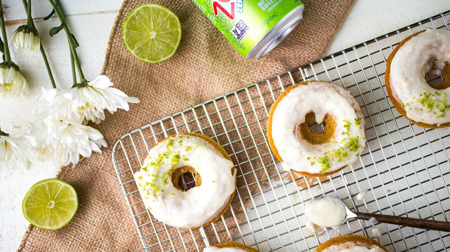 Paleo Donuts with Key Lime Frosting
