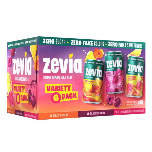 3 Flavor Fruity Soda Variety Pack