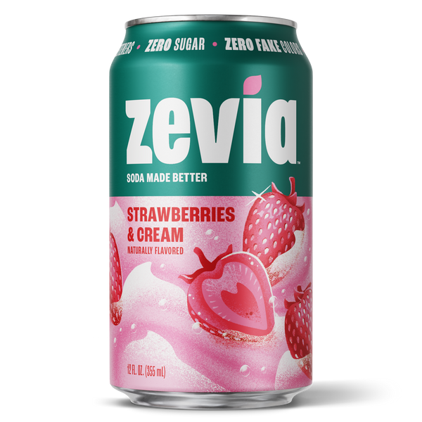 Zevia Strawberry | Zero Sugar, Zero Calories