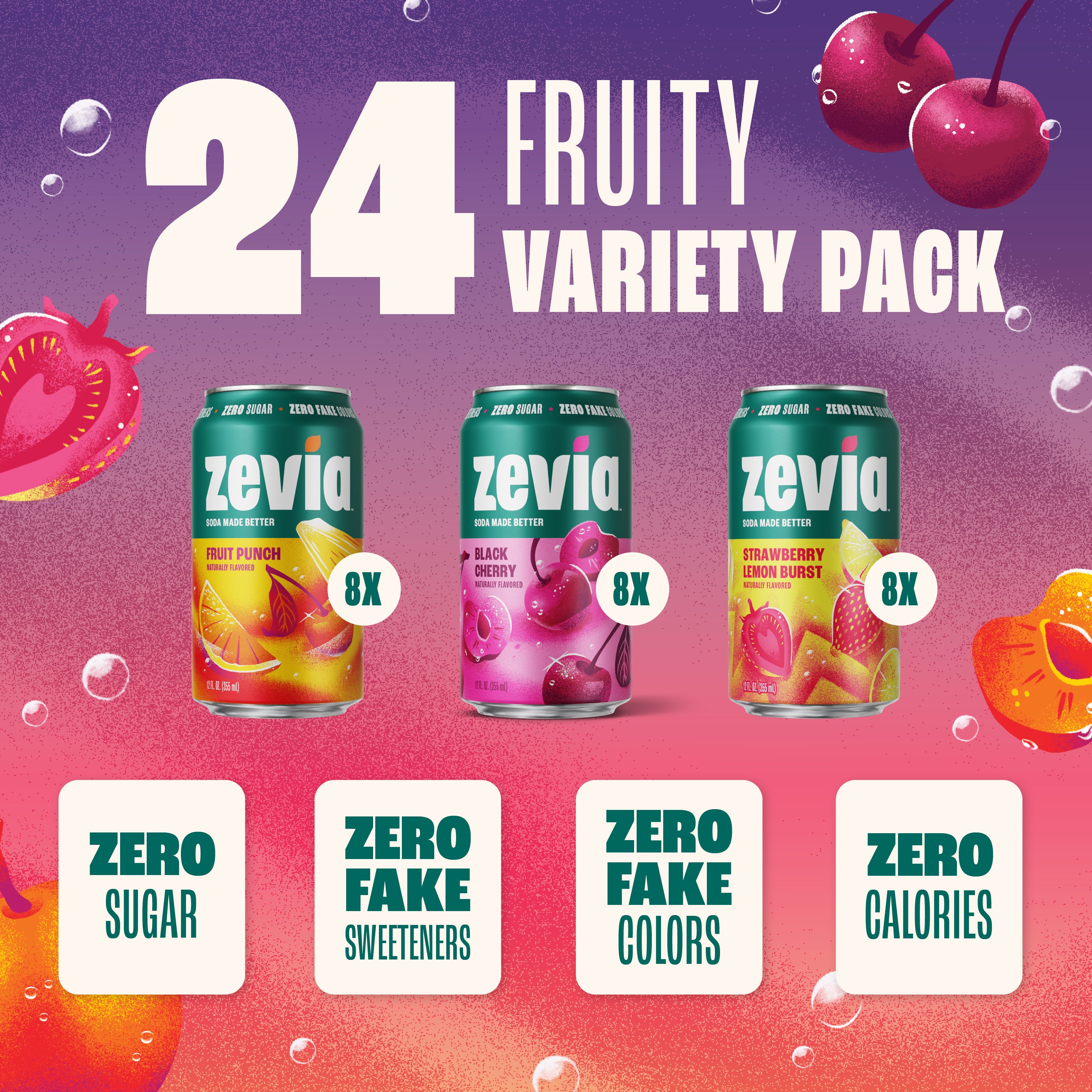 Fruity Soda Variety Pack