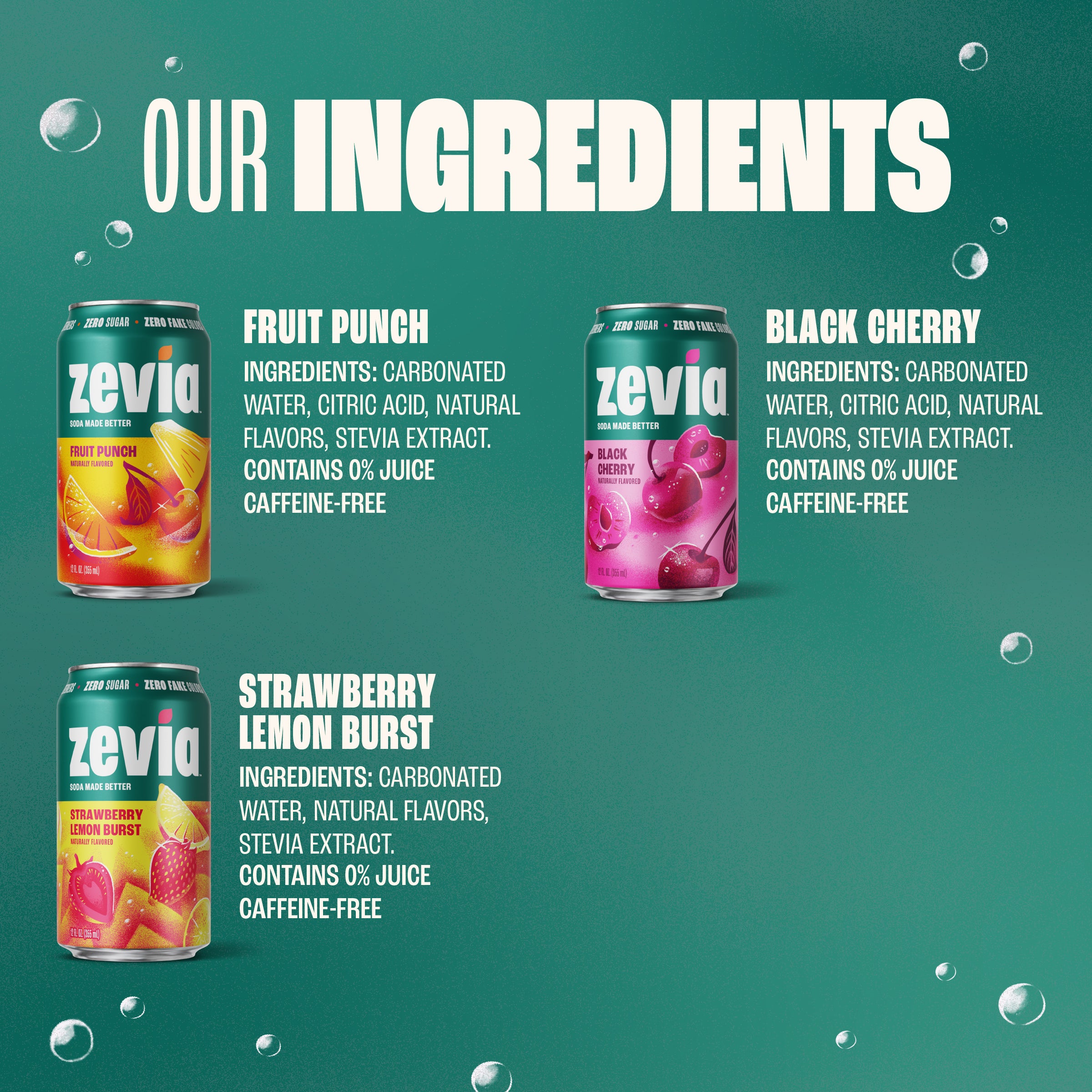 3 Flavor Fruity Soda Variety Pack