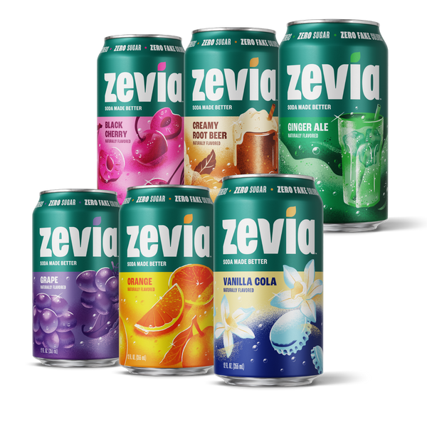 6-Flavor Rainbow Soda Variety Pack
